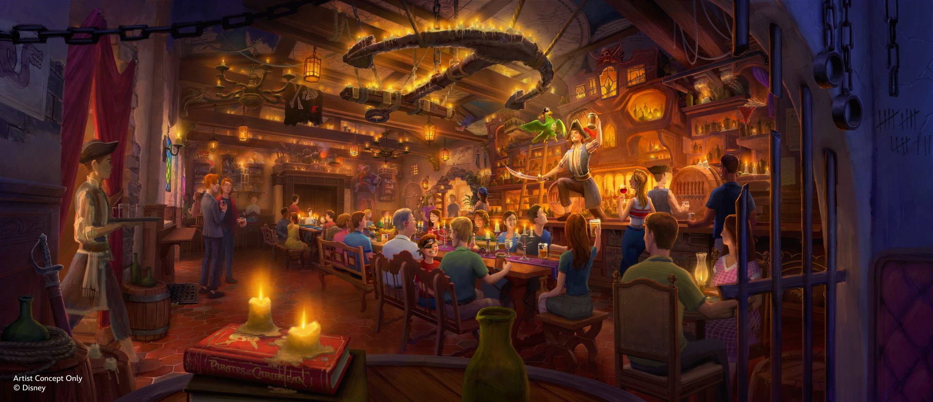 Pirates of the Caribbean Tavern_Magic Kingdom