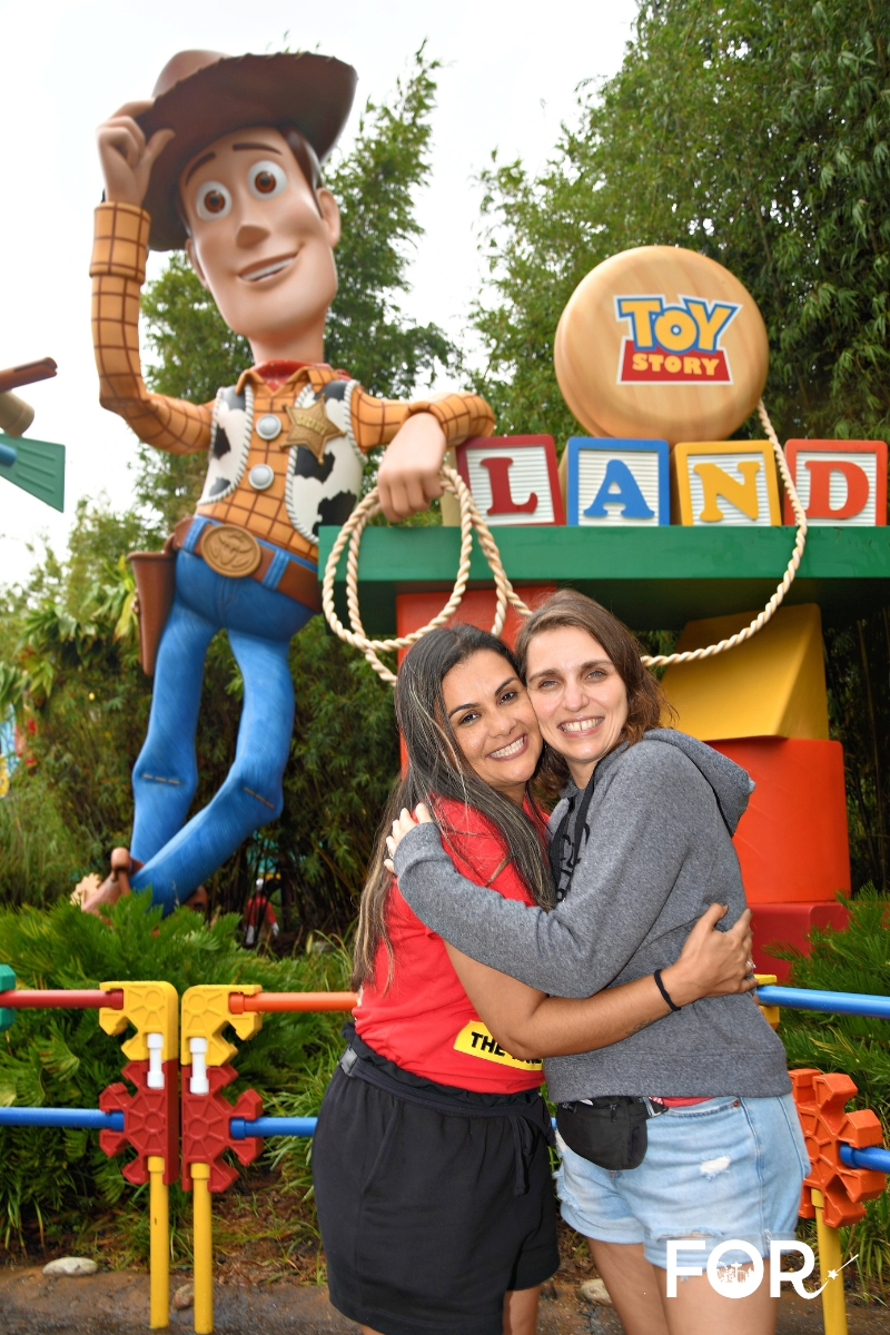 Fabi e Nê Toy Story Land